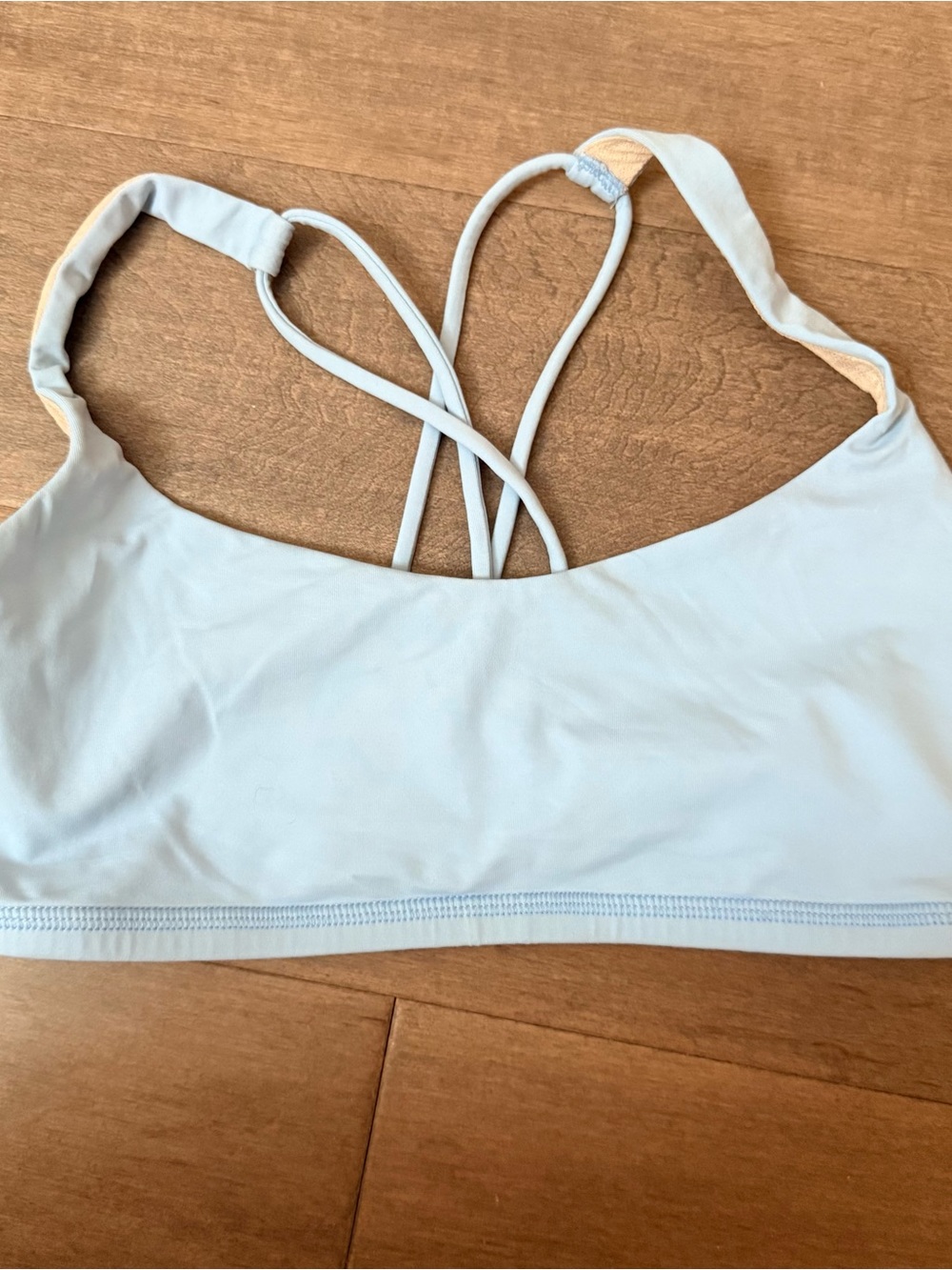 Lululemon Free to Be Bra Size 8 Light Blue
